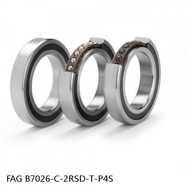 B7026-C-2RSD-T-P4S FAG high precision ball bearings