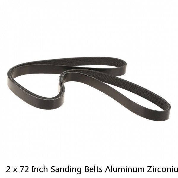 2 x 72 Inch Sanding Belts Aluminum Zirconium AZ  Prem 100% Poly  120 Grit  3 Pcs