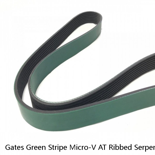 Gates Green Stripe Micro-V AT Ribbed Serpentine Belt K050400 5PK1017