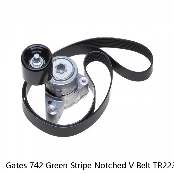 Gates 742 Green Stripe Notched V Belt TR22373 86200742 - Made In USA