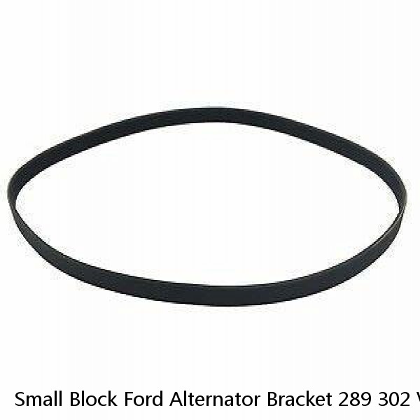Small Block Ford Alternator Bracket 289 302 V-Belt Kit Mid Mount SBF Serpentine